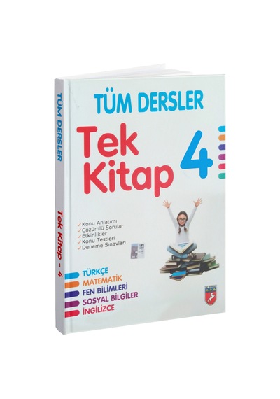 4. Sınıf Tüm Dersler Tek Kitap Konu Anlatımlı