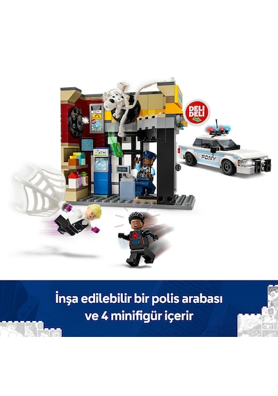 LEGO® Marvel Spider-Verse: Miles Morales, Spot'a Karşı 76311 - 9 Yaş ve Üzeri Süper Kahramanlı Yaratıcı Oyuncak Yapım Seti (375 Parça)