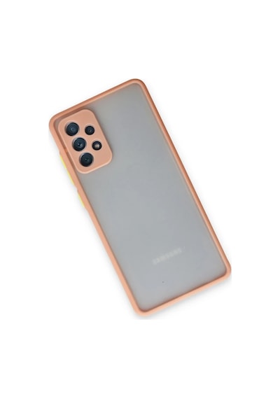 Samsung Uyumlu Galaxy A52 Kılıf Montreal Silikon Kapak - Pembe Aklby-bsva58 standart