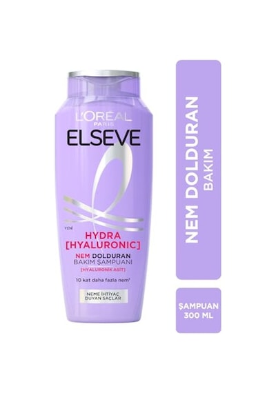 L'oréal Paris Elseve Hydra Hyaluronic Nem Dolduran Bakım Şampuanı 300 Ml Diğer