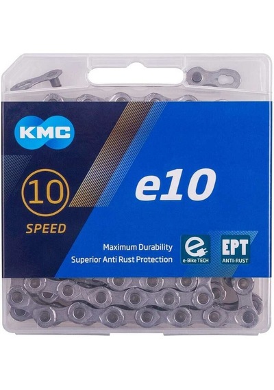 Kmc Zincir E10 Ept Pas Önleyici Koruma E-bıke 10 Vites Kutulu 136l