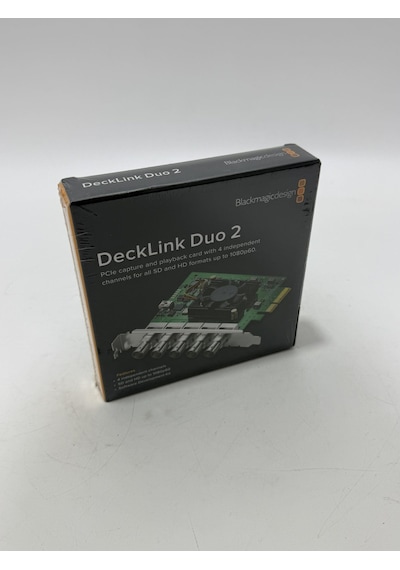 Blackmagic Decklink Duo 2 Sdı Capture Ve Playback Kartı