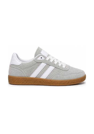 Black Flex Classic Unisex Ayakkabı 36-40 Gri Açık Gri