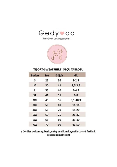 Gedyco Pink Panda Küçük Irk Köpek Sweatshirtü-21560