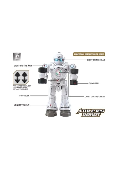 Oyuncak Robot 6026 - Siyah