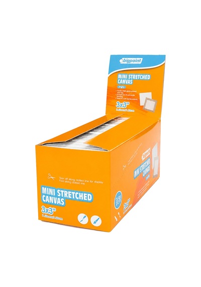 Bigpoint Mini Tuval 3x3" 7.5cm X 7.5cm X 16 Adet