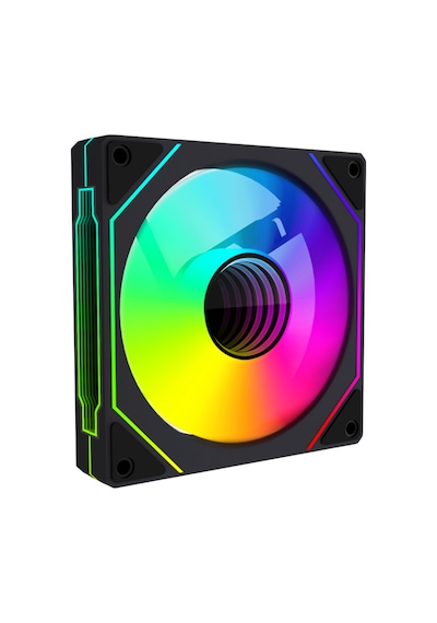 Revenge Infinity Hexagon 7in1 Siyah Kumandalı 12cm Rgb Fan Seti Fan Kontrolör Dahil 120mm 7li Kasa Fanı