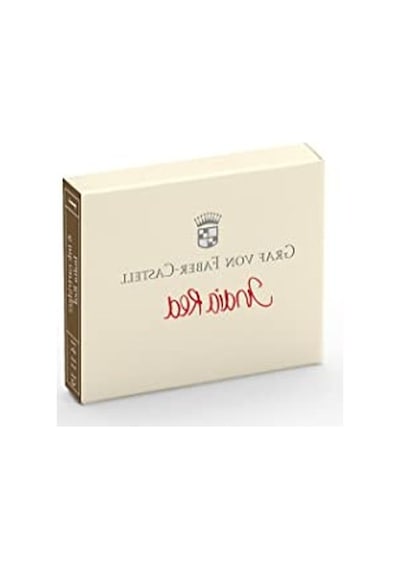 Hint Kırmızısı Dolma Kalem Kartuşu, 6'lı Set ---