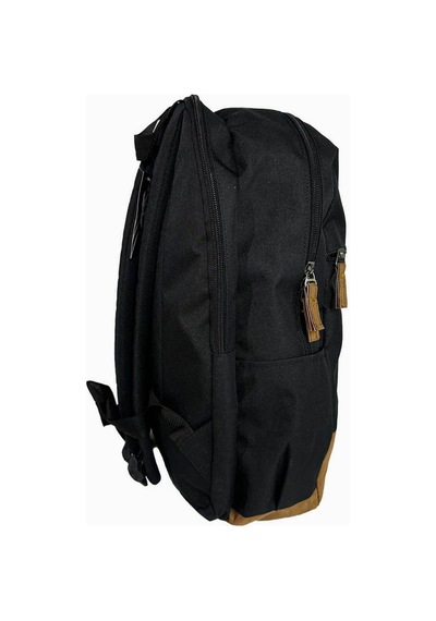 Elemantal Unisex Çocuk Sırt Çantası Siyah - Taba