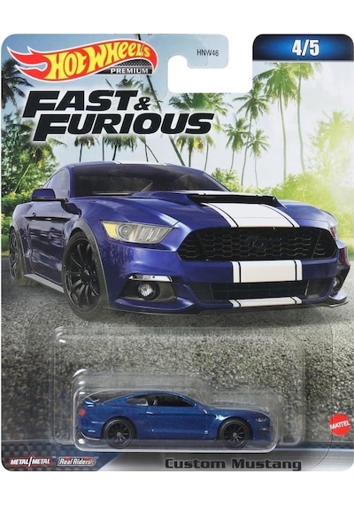 Hot Wheels Fast & Furious Premium Custom Mustang Hnw51