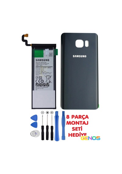 Samsung Galaxy Note 5uyumlu Sm-n920c N920f Batarya Pil 3000 Mah Arka Montaj Set