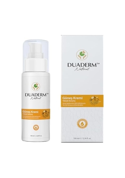 Duaderm Natural Yüz Güneş Kremi 30 Spf 100 Mililitre