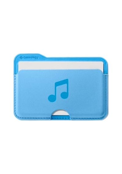 Spigen Magsafe Destekli Cüzdan Folder Pop Music Mag 3 Kartlık Mavi - Afa07498 Çok Renkli