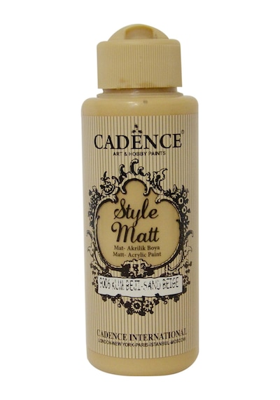 Cadence Style Matt Akrilik Boya 120Ml 9022 Mor Lila