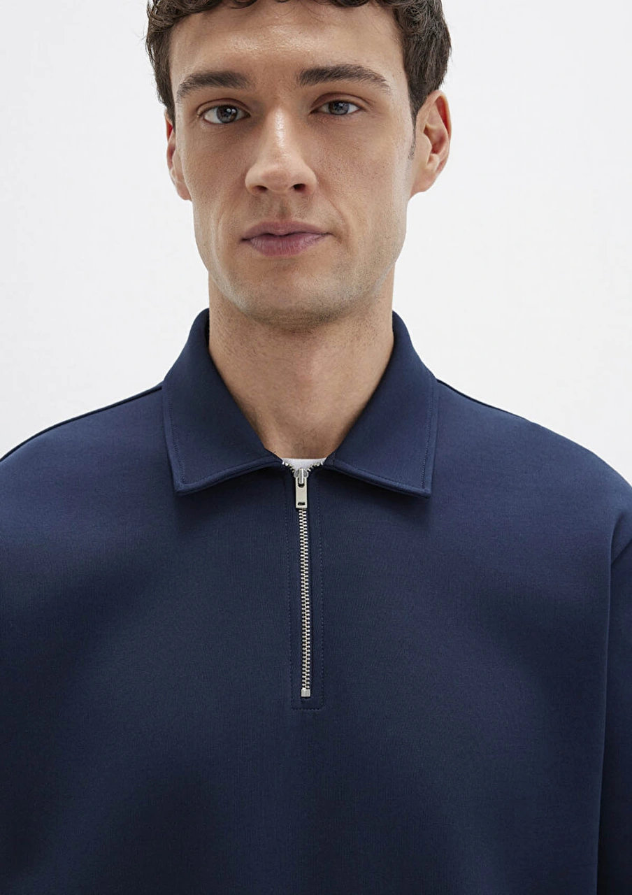 Mavi Lacivert Erkek Sweatshirt M0s10382-80872 Lacivert