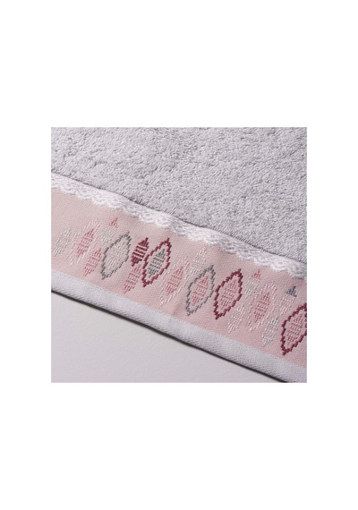 Karon Bambu Havlu Gri 50x90 Cm