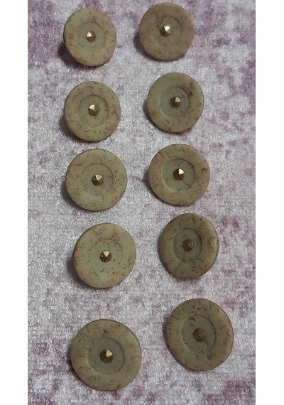 Polyester Düğme 25 Boy 14 Mm 10 Adet