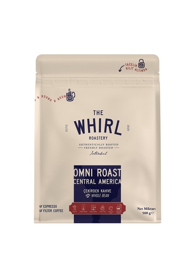 The Whirl Central America Omni Roast Çekirdek Kahve 500 G - 5 Adet Tarı