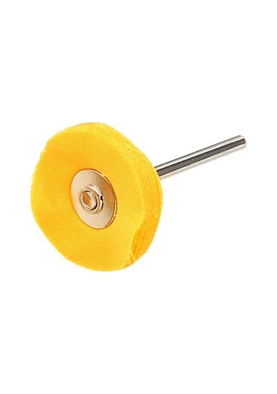 6209 Pimli Parlatma Polisaj Sarı Pamuklu Kumaş 25 Mm