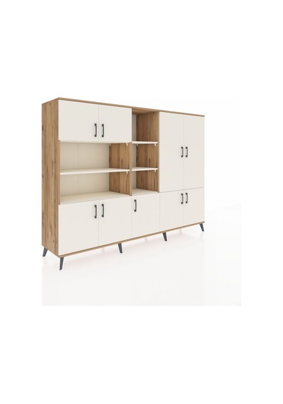 Hyperion Dolap 14 Raflı 9 Kapaklı 220x44x163 Çam-aytaşı Aytası - Atlas Çam Hyperion Dolap 14 Raflı 9 Kapaklı 220x44x163 Çam-aytaşı Aytası - Atlas Çam