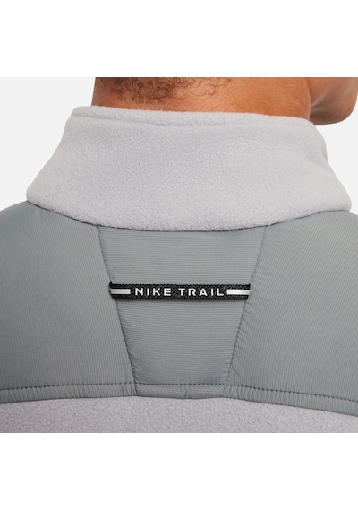 Nike Trail Polartec 1/4-zip Fleece Running Long-sleeve Erkek Sweatshırt-sportxoutlet Gri