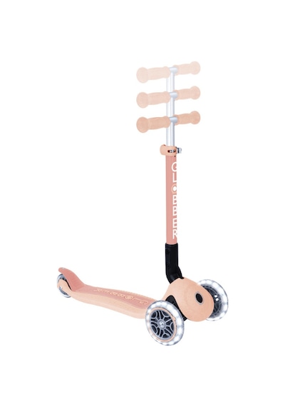 Globber Junior Ecologic Katlanabilir Işıklı Scooter - Peach Turuncu