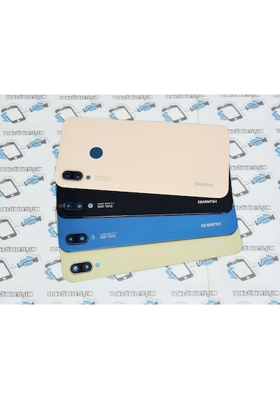 Tkgz P20 Lite Arka Pil Batarya Kapağı (Cam Kapak Kamera Lensi) (275869812) Pembe