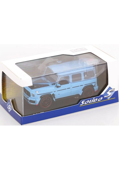 1:43 Ölçek Solido 2021 Mercedes Benz Brabus 900 - G63 Diecast Metal Minyatür Model Araba 10cm