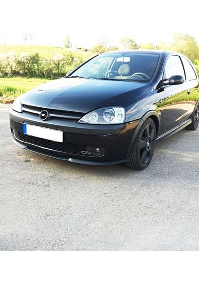 Opel Corsa C Uyumlu Çupra Ön Tampon Lipi Cupra Lip 3 Parça