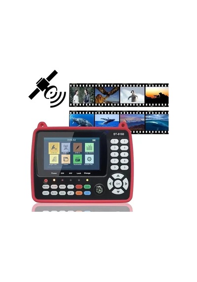 Hubrendy Sh Satlink St-5150 Combo Dvb-s/s2/c/t/t2 - 4.3'' Ekranlı Görüntülü Full Hd Uydu Yön Bulucu