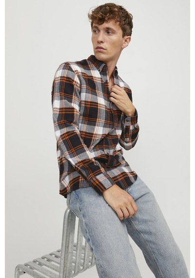 Jack & Jones Ekose Gömlek Slim Fit Ekose Gömlek Hawaiian Sunset