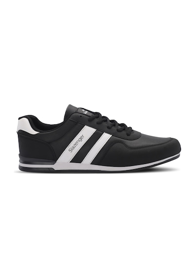 Slazenger OMEGA IN Erkek  Siyah / Beyaz Günlük Spor Ayakkabısı