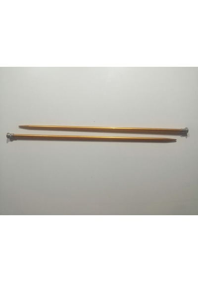 Abarta 4,5mm Renkli Metal Örgü Çocuk Şişi 25cm-sarı 1 Adet