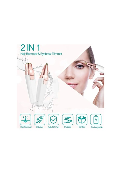 Blawless 2in1 Kaş Bıyık Yanak Ve Kulak Tüy Alma Şarjlı Epilatör Teknoşık