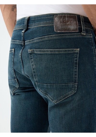 Ricardo Slim Fit Erkek Pantolon Denim