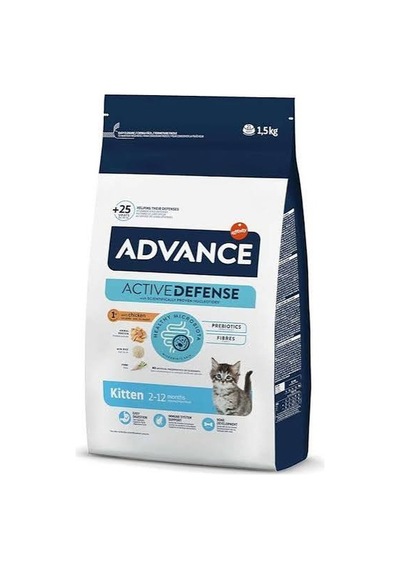 Tavuklu Yavru Kedi Maması 1.5 Kg Actıve Defense Advance