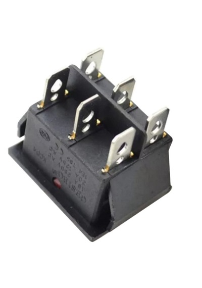 Ic-105 Geniş Işıklı Anahtar 6p On-off-on