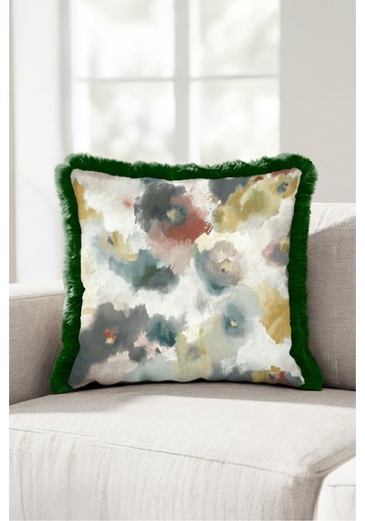 Soyut Çiçek Sanatsal Saçaklı Yastık Kılıfı-suluboya Floral Gri Yeşil Lacivert Püsküllü Kırlent Kılıf Buzlu Ufuk Opal Soyut Çiçek Sanatsal Saçaklı Yastık Kılıfı-suluboya Floral Gri Yeşil Lacivert Püsküllü Kırlent Kılıf Buzlu Ufuk Opal