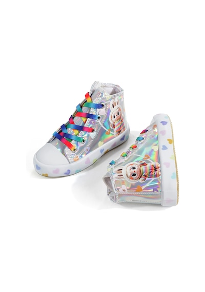 Artı Artı Ayakkabı Mia Kids-2400 Hologram 3d Kız Çocuk Bacıklı &fermuarlı Gümüş Sneakers Gümüş Artı Artı Ayakkabı Mia Kids-2400 Hologram 3d Kız Çocuk Bacıklı &fermuarlı Gümüş Sneakers Gümüş
