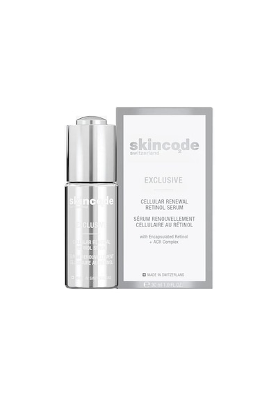 Skincode Exclusive Cellular Renewal Retinol Serum 30 Ml , Cilt Yenileyici, Koyu Leke Ve İnce Çizgi Görünümünü Azaltmaya Yardımcı Retinol Serumu