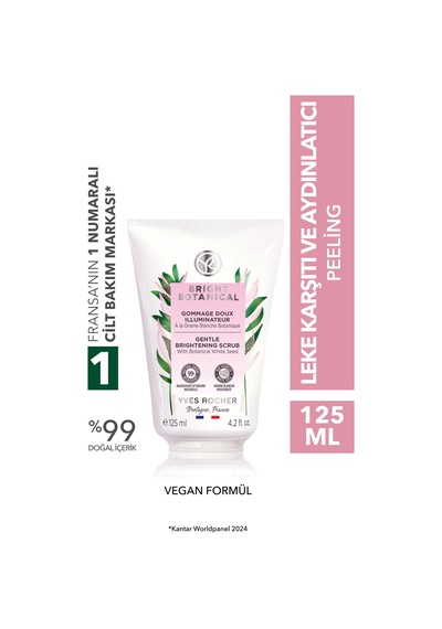 Yves Rocher Leke Ve Kırışık Karşıtı Bitkisel Kompleks Bakım Bright Botanical - Yüz Peelingi-125ml