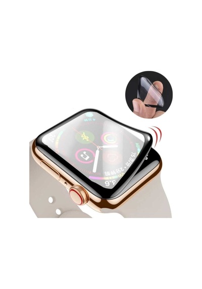Watch 38mm Uyumlu Ultra Ince Darbe Emici Mat Eko Ppma Pet Saat Ekran Koruyucu