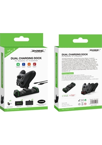 Dual Charging Dock For Xbox One S X Controller Tyx-19058
