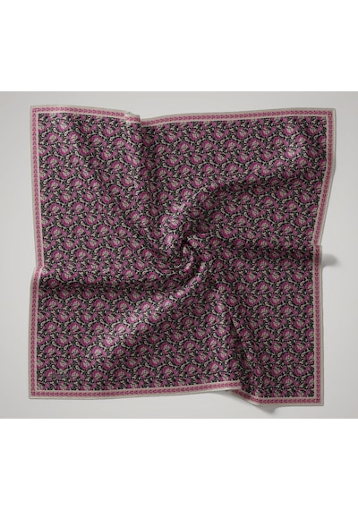 Silk Home Soft Eşarp 73077-01 Siyah, Pembe, Pudra Vizon