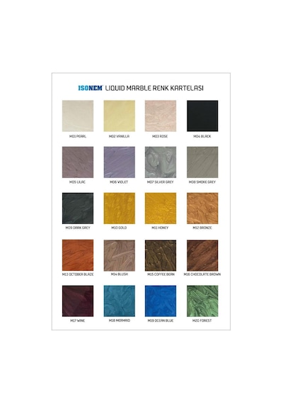 İsonem Liquid Marble Tezgah Ve Zemin Kaplaması 5 Kg Set Diğer