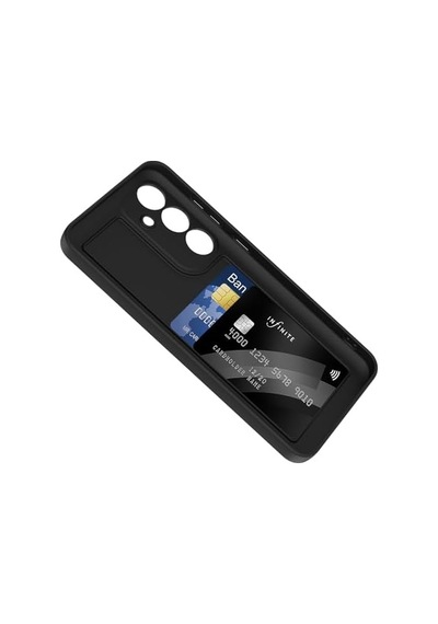 Spia Galaxy S24 Fe İle Uyumlu Kılıf Siyah Tira Kapak Galaxy S24 Fe İle Uyumlu, Siyah 50 x 22
