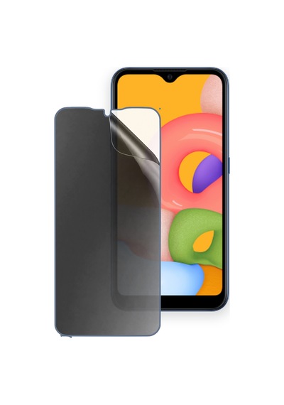 Samsung Galaxy M01 Uyumlu Ön Yüzey Hayalet Privacy Hidrojel Ekran Koruyucu 32733925