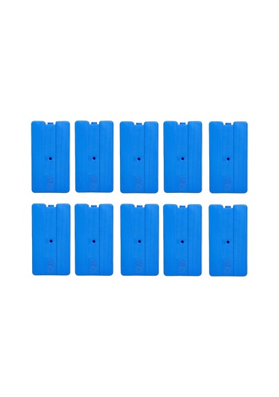 Tr Buz Aküsü Buz Kasedi Ice Box 10nanlu Set 370 Ml X 10, Ankanorm, Mavi Diğer