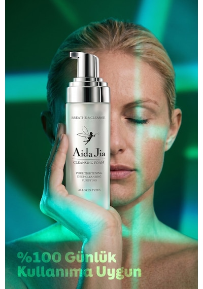 Aida Jia Nemlendirici ve Gözenek Sıkılaştırıcı Yüz Yıkama Köpüğü 150 ML