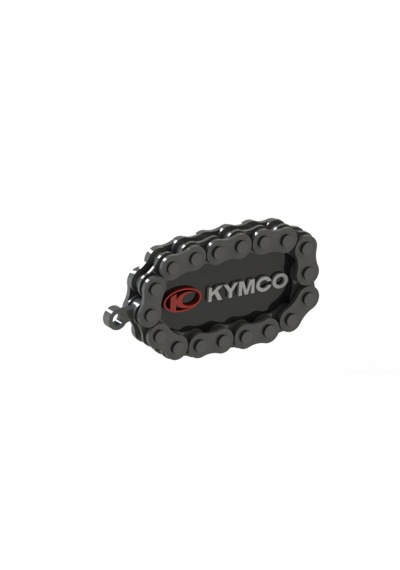 Kymco Markalı Motosiklet İçin Anahtarlık Siyah - Kırmızı